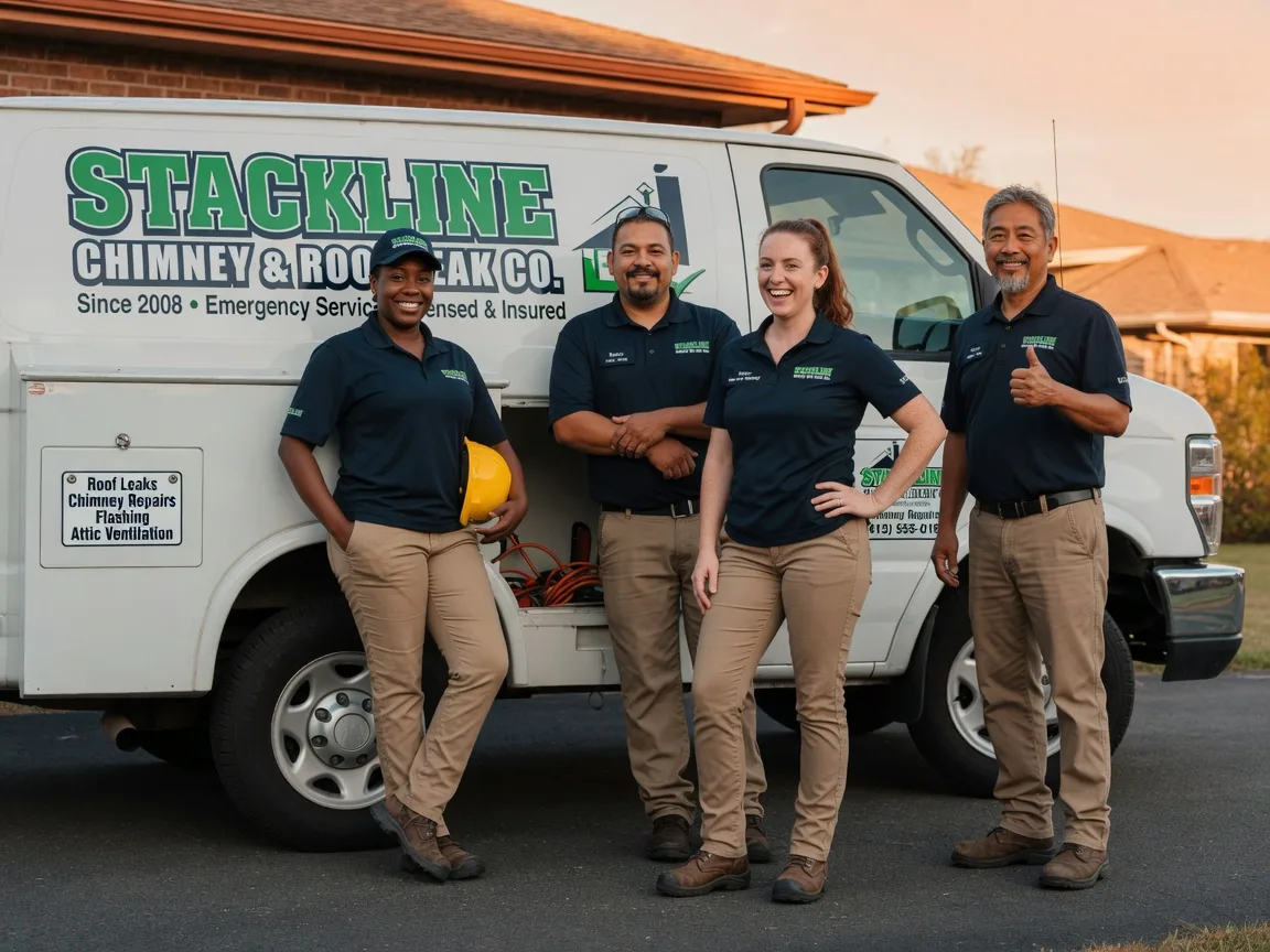 Chimney flashing repair company in Faison, NC